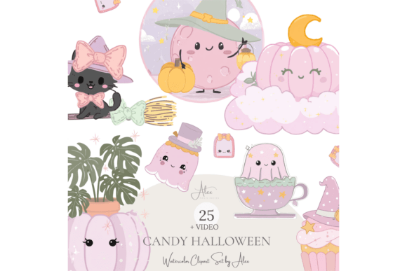 25 Pastel Halloween Clipart Review