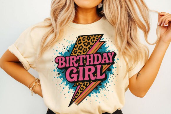Birthday Girl Retro Graphic Design Review