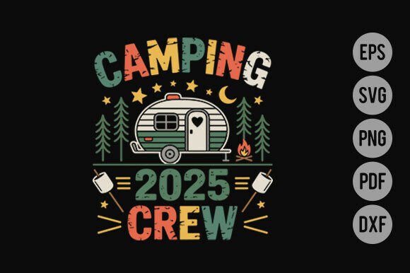 Retro Camping Crew Png Embroidery Review