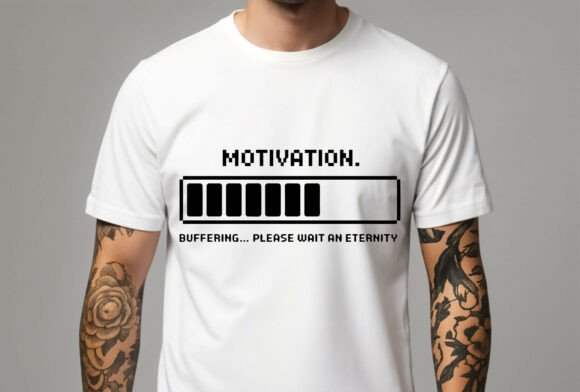 Review: Motivation Loading Please Wait Forever Embroidery Design